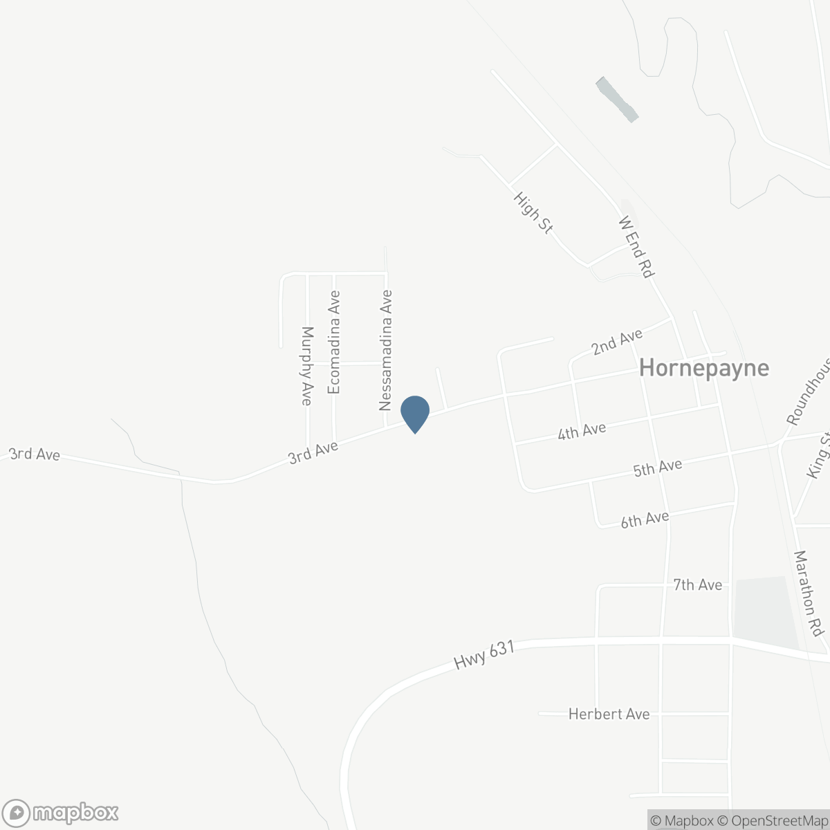 201 THIRD AVENUE, Hornepayne, Ontario P0M 1Z0